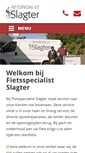 Mobile Screenshot of fietsspecialistslagter.nl